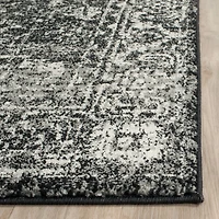 Evoke Tribe Border 2'-2" X 7' Area Rug