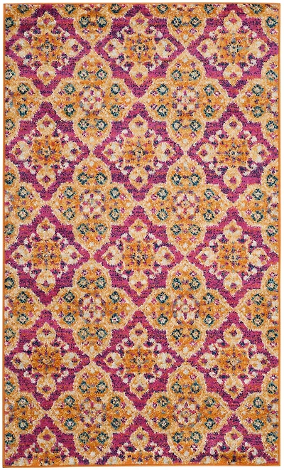 Madison Bohemian Floral 3' X 5' Area Rug