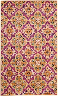 Madison Bohemian Floral 3' X 5' Area Rug