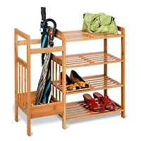 Honey Can Do Bamboo Entryway Organizer