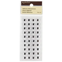 12 Packs: 40 ct. (480 total) Clear Heart Rhinestone Stickers by Recollections™