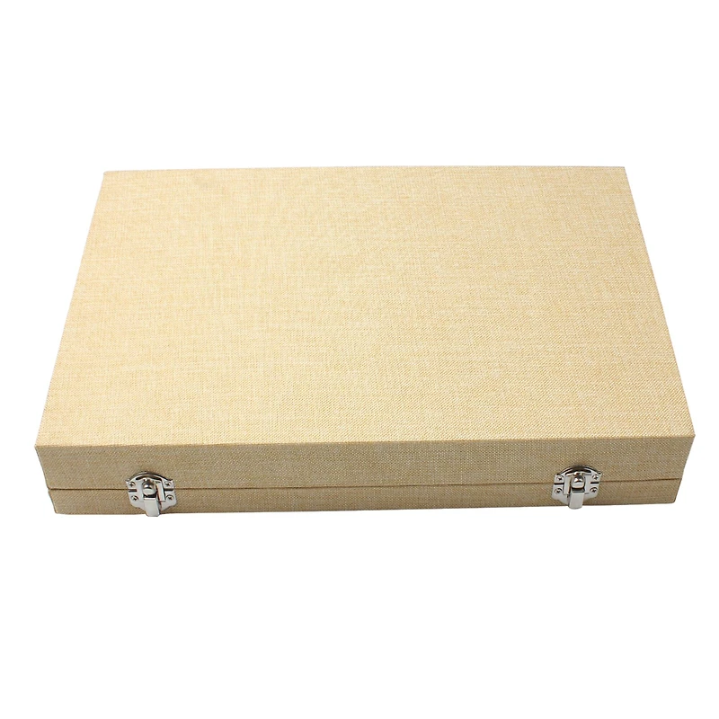 Burlap Tray with Lid By Bead Landing™