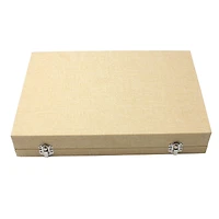 Burlap Tray with Lid By Bead Landing™