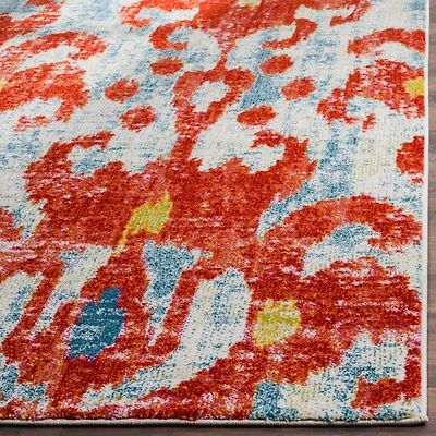 Water Color Modern 4' X 6' Area Rug