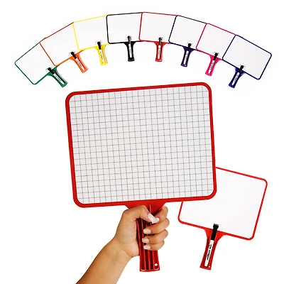 KleenSlate® Dry Erase Paddles, Rectangular