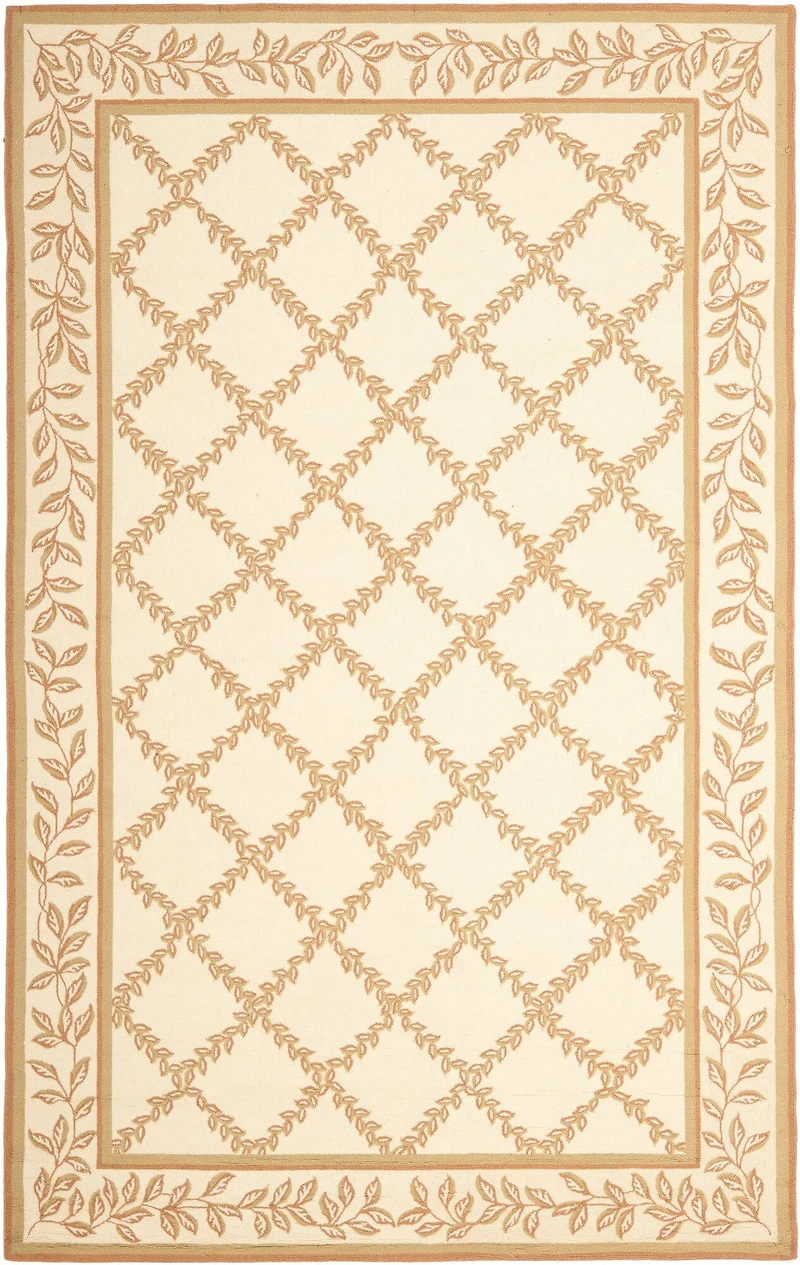 Chelsea Leaf Border 3'-9" X 5'-9" Area Rug