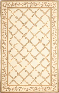 Chelsea Leaf Border 3'-9" X 5'-9" Area Rug
