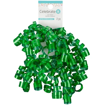 Kelly Green Twisty Bows By Celebrate It™