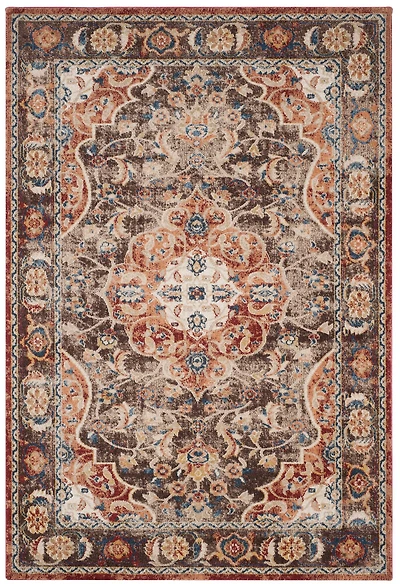 Bijar Floral Medallion 3' X 5' Area Rug