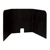 Black Computer Lab Privacy Board, 4 Pack