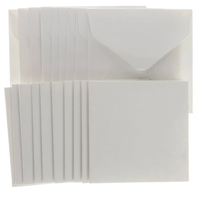 12 Packs: 10 ct. (120 total) 3" x 3" Cards & Envelopes by Recollections