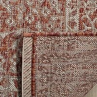 Courtyard Medallion 4' X 5'-7" Area Rug