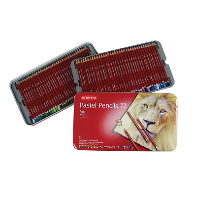 Derwent® Pastel Pencil 72 Color Tin Set