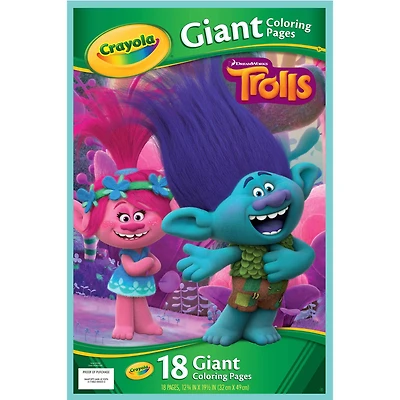Crayola® Trolls World Tour Giant Coloring Pages