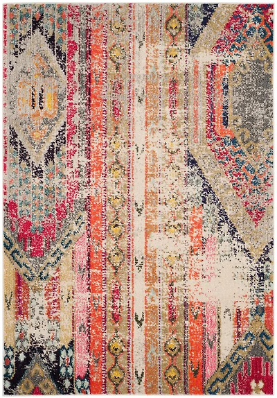 Monaco Vintage Diamond 3' X 5' Area Rug