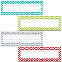 Chevron Solids Name Plates, 36 Per Pack, 6 Packs