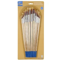 Brown Synthetic Round Brushes by Artist's Loft® Necessities™