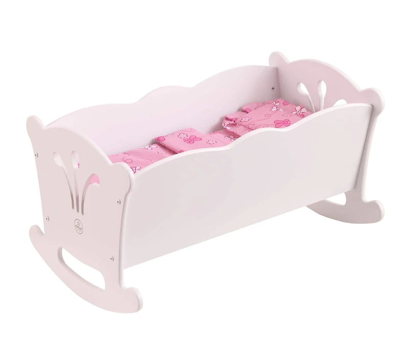 KidKraft Lil' Doll Cradle with Bedding