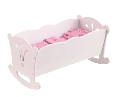 KidKraft Lil' Doll Cradle with Bedding
