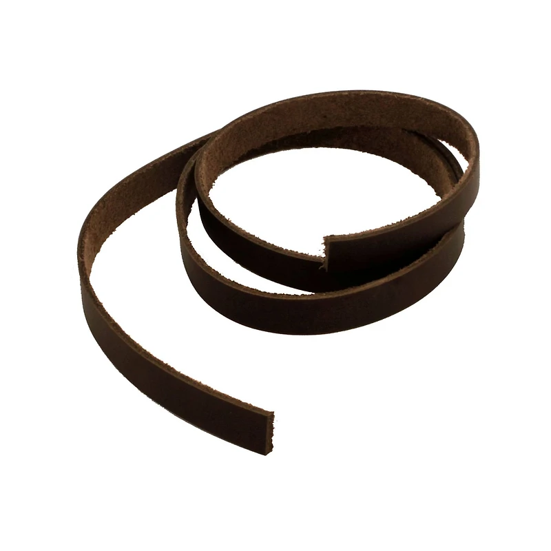 Triumph Brown Leather Strip By Bead Landing™