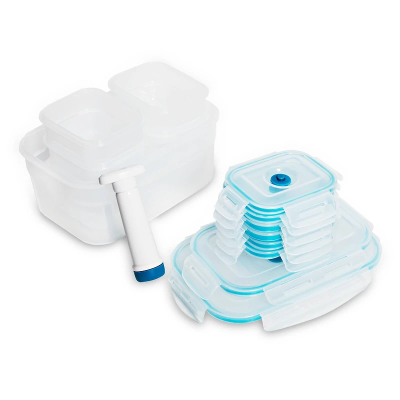 Honey Can Do Clear Vac 'n Save™ Food Storage Set, 17 Pieces