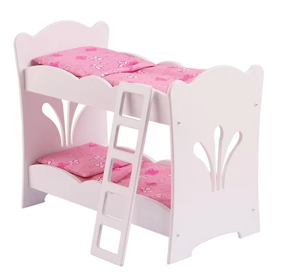 KidKraft Lil Doll Bunk Bed with Bedding