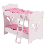 KidKraft Lil Doll Bunk Bed with Bedding