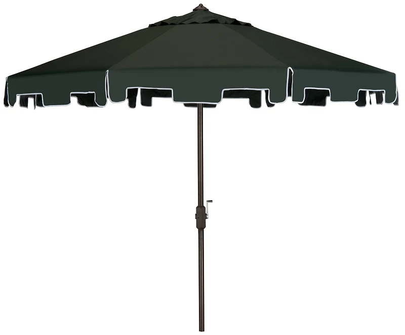 Zimmerman 9 Ft Market Umbrella in Dark Green