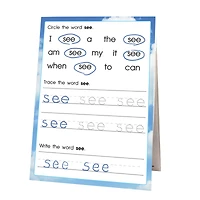 Nonfiction Sight Words Learning Flip Chart