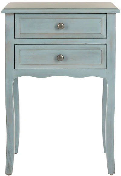 Lori End Table in Grey