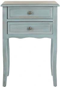 Lori End Table in Grey