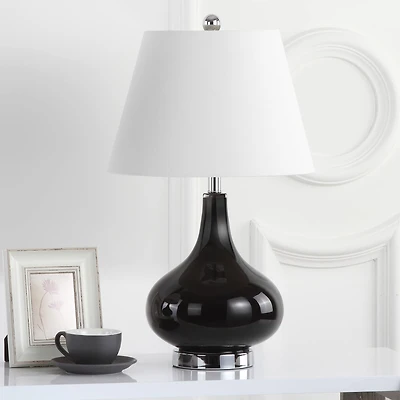 Amy Gourd Table Lamp Set in