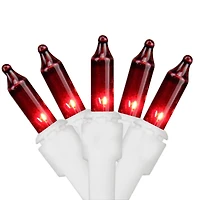 100ct. Red Mini String Lights