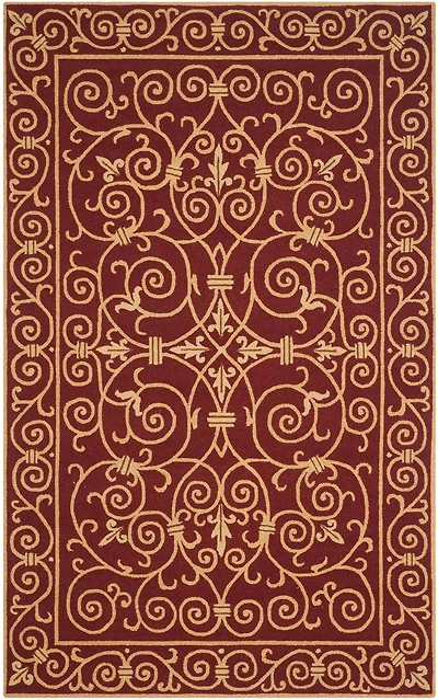 Chelsea Scrollwork 3'-9" X 5'-9" Area Rug