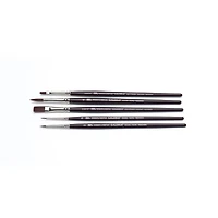Winsor & Newton® Galeria® Short Handle Brush 5 Pack