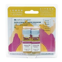 12 Packs: 2 ct. (24 total) LorAnn Oils Natural Lemon Oil