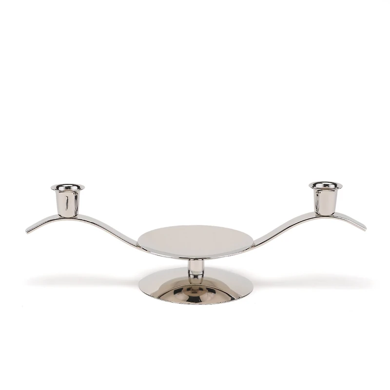 Hortense B. Hewitt Co. Silver Scroll Candle Stand