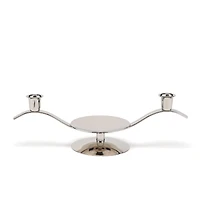 Hortense B. Hewitt Co. Silver Scroll Candle Stand