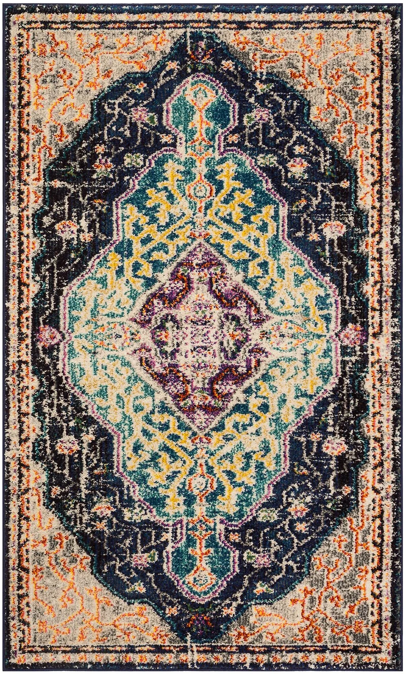 Monaco Full Medallion 3' X 5' Area Rug