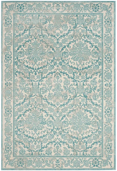 Evoke Border Floral 3' x 5' Area Rug