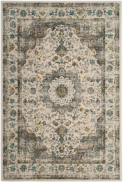 Evoke Vintage Medallion 4' X 6' Area Rug