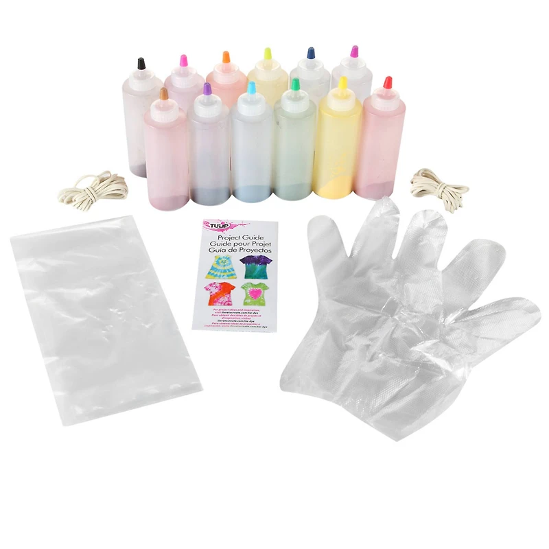 6 Pack: Tulip® One-Step Brights Tie-Dye Kit®, Large