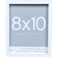 3 Pack Fundamentals 8" x 10" White Shadow Boxes by Studio Décor®