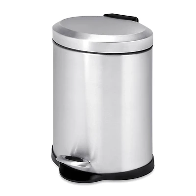 Honey Can Do Stainless Steel 5L Oval Step Can