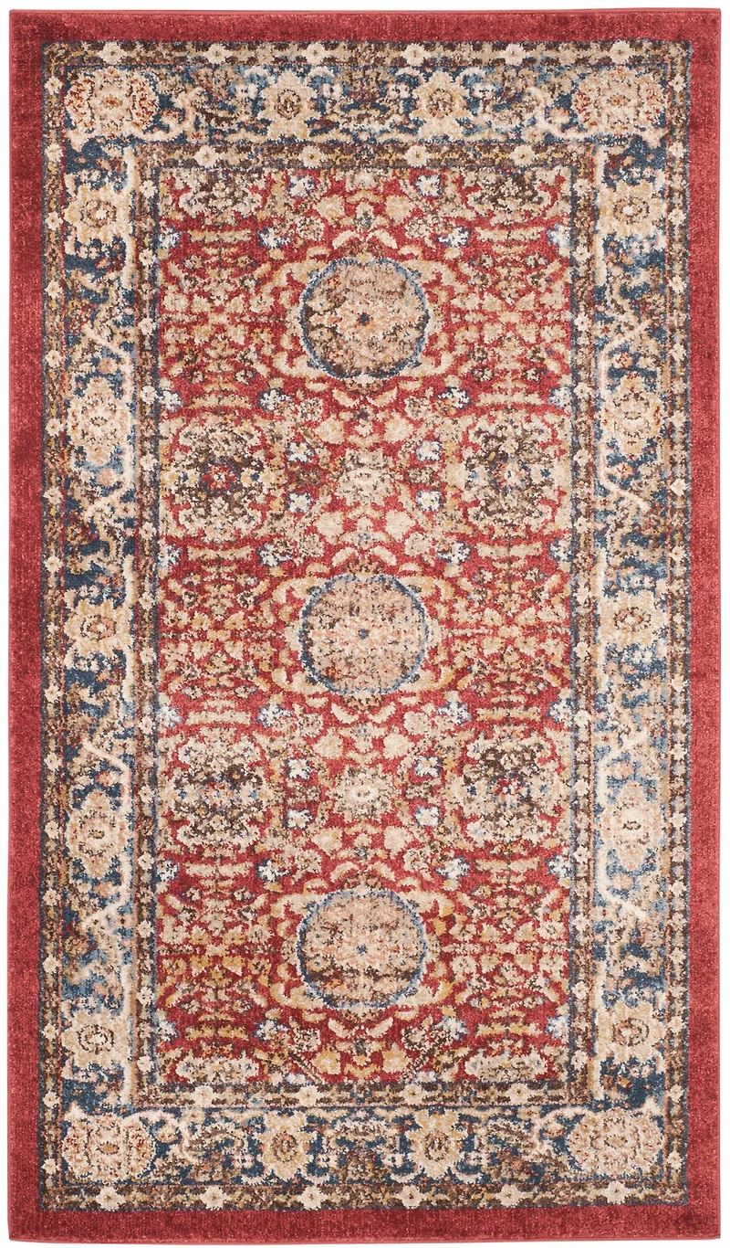 Bijar Circle Medallion 3' X 5' Area Rug