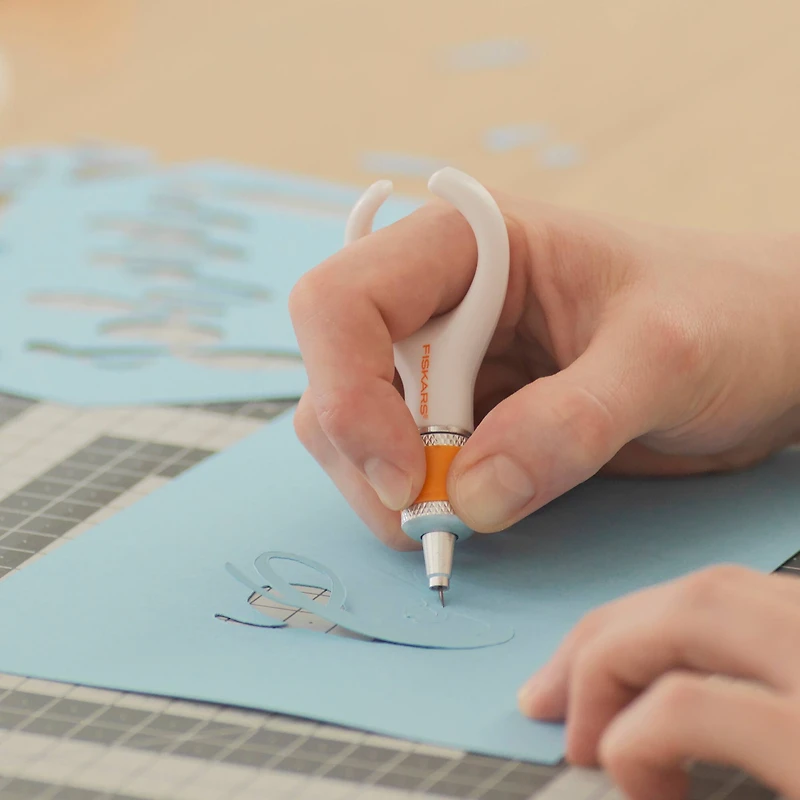 Fiskars® Softgrip® Fingertip Swivel Detail Knife