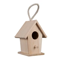 4" Traditional Wood Birdhouse by Make Market®