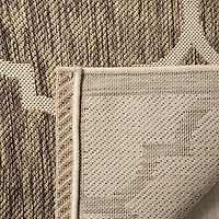 Courtyard Quatrefoil 5'-3" X 7'-7" Area Rug