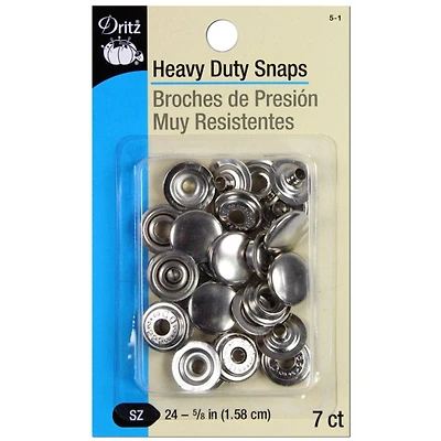 7 Heavy Duty Snaps - Size 24