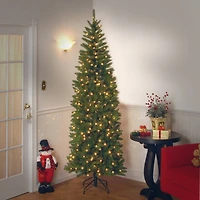 ft. Pre-lit Kingswood Fir Pencil Artificial Christmas Tree
